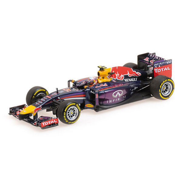 Daniel Ricciardo 2014 Minichamps 1/18 Red Bull car signed