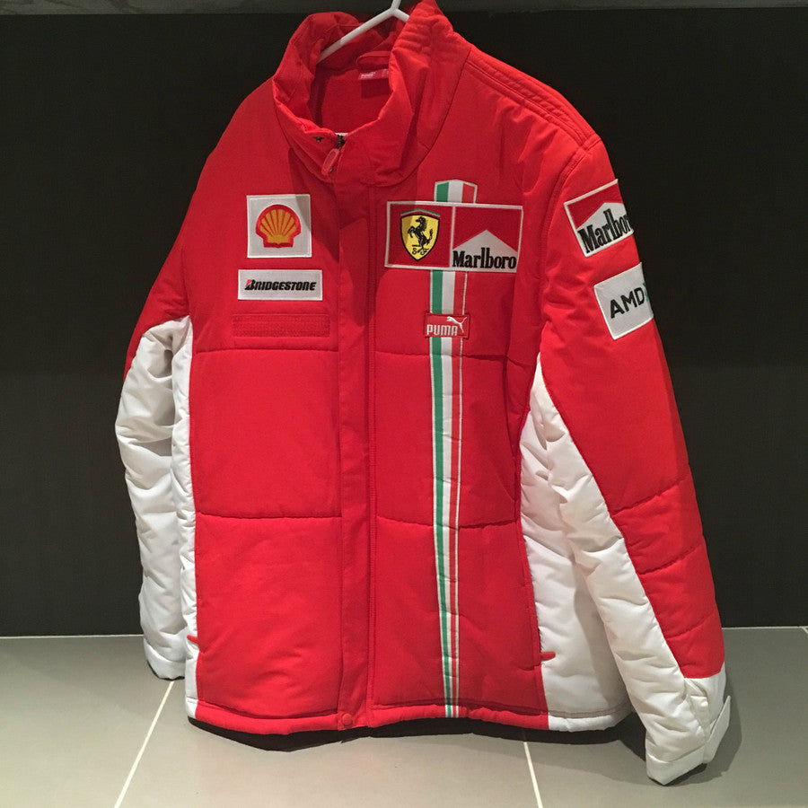 2007 Ferrari PUMA Malboro Puffer Jacket